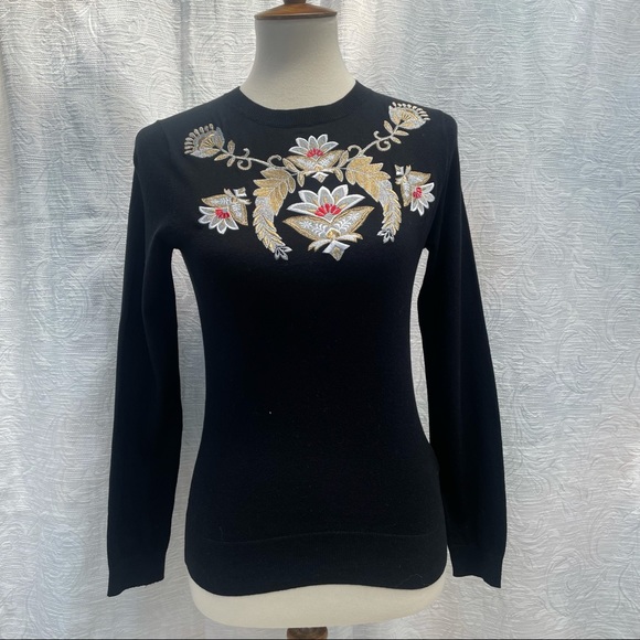 Ted Baker SHANI Opulent Orient Embroidered Sweater - Picture 5 of 12